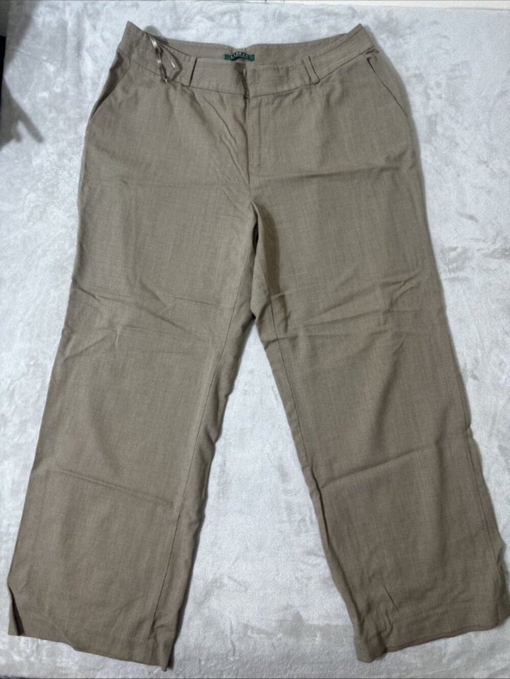 Lauren Ralph Lauren wool blend career pants women’s 16W wide leg